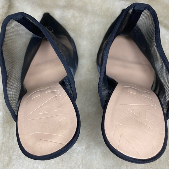 𝅺NWOT Zara Mesh Heels - Picture 8 of 11